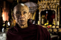 monk - nyaungshwe, burma